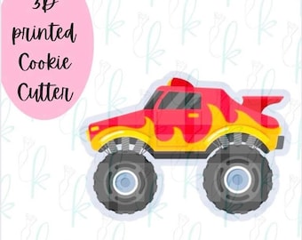 Monster Truck Cookie Cutter