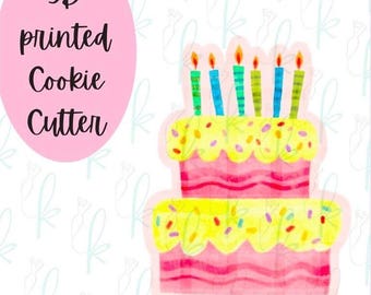 Birthday Cake Cookie Cutter