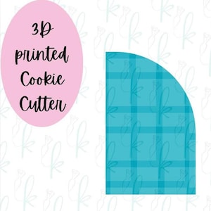 Half Arch Plaque Cookie Cutter