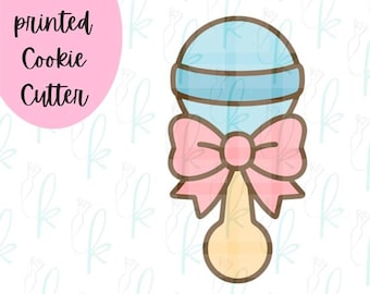 Koekjesuitsteker voor babyrammelaar