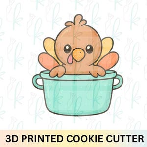 Turkey in Pot Cookie Cutter