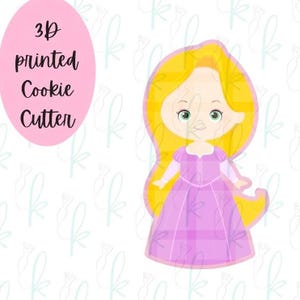 Purple Princess Cookie Cutter
