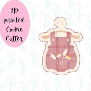 Baby Romper Hanger Cookie Cutter