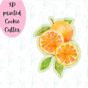 Orange and Slices Cookie Cutter