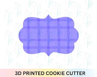 Classic Plaque Cookie Cutter