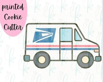 Mail Truck Cookie Cutter
