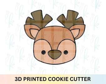 Reindeer Face Cookie Cutter