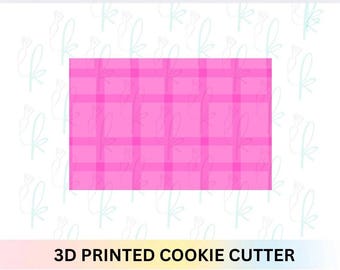 Cortador de galletas rectangular básico