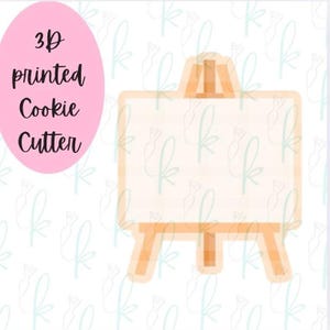 Easel Cookie Cutter