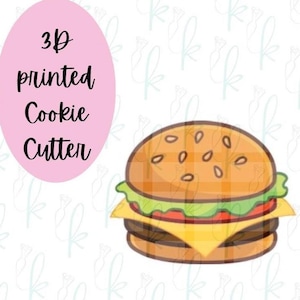 Burger Cookie Cutter