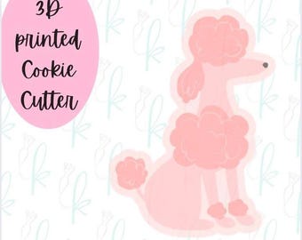Sitting Poodle Cookie Cutter