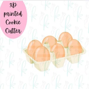 Egg Carton Cookie Cutter