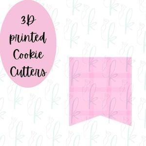 Banner Cookie Cutter