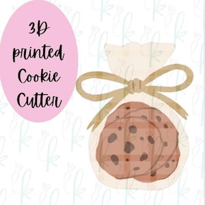 Chocolate Chip Cookie Bag Cookie Cutter