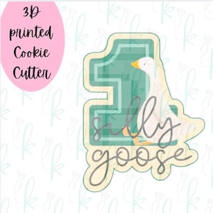 One Silly Goose Cookie Cutter