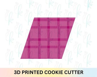 Slanted Tile Cookie Cutter