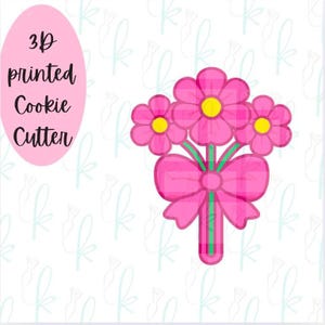 Daisy Flower Bouquet Cookie Cutter