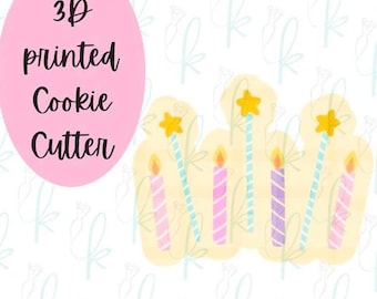 Birthday Candles Cookie Cutter