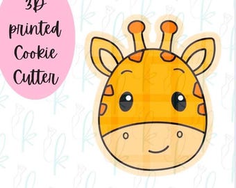 Giraffe Face Cookie Cutter