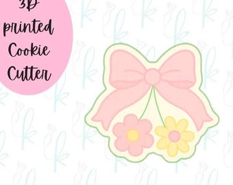 Coquette Strik Bloemen Koekjes Uitsteker