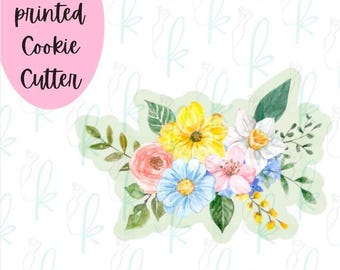 Wildflower Plaque Cookie Cutter