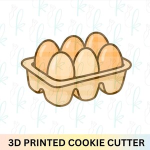 Egg Carton Cookie Cutter