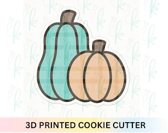 Fall Pumpkin Duo Cookie Cutter