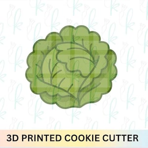 Lettuce Cookie Cutter