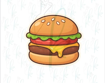 Burger Cookie Cutter