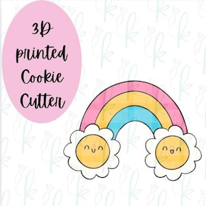 Flower Rainbow Cookie Cutter