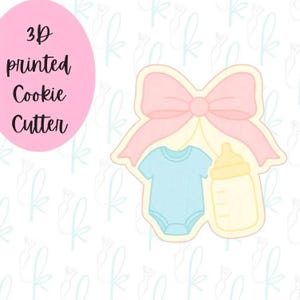 Kokette Baby-Dusche-Ausstechform