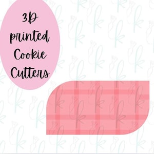 Modern Rounded Rectangle Cookie Cutter
