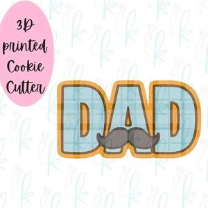 Papa Moustache Koekjes Uitsteker