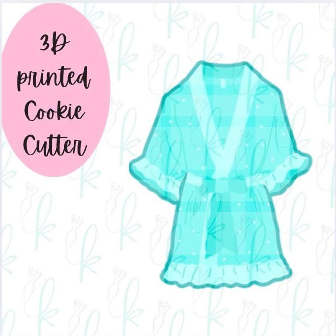 Cookies Female Robe Pretty Robe Cookie Cutter - Etsy