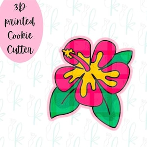 Hibiscus Flower Cookie Cutter