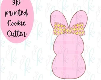 Bow Marshmallow Bunny Cookie Cutter
