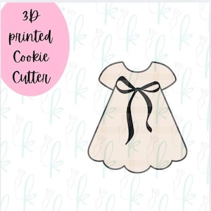 Christening Dress Cookie Cutter