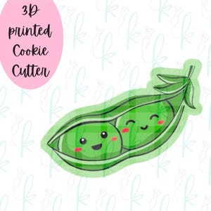 Pea Pod Cookie Cutter