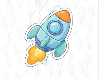 Rocket Ship Cookie Cutter