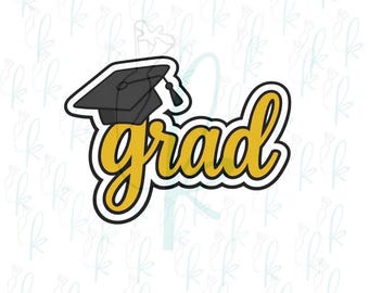 Grad Cookie Cutter