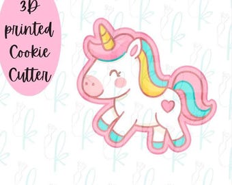 Cute Unicorn Cookie Cutter