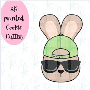 Cool Bunny Cookie Cutter
