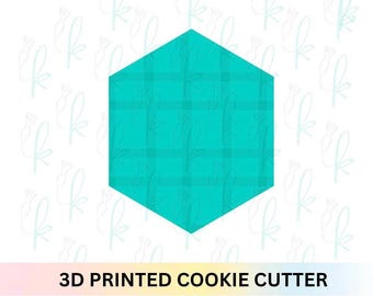 Stretched Hexagon Cookie Cutter