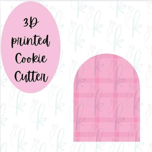 Arch Plaque Cookie Cutter