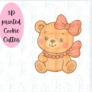 Kokette Teddybär-Ausstechform