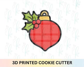Holly Ornament Cookie Cutter