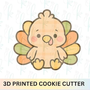 Cute Turkey Cookie Cutter