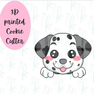 Dalmatian Face Cookie Cutter