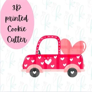 Valentine Truck Cookie Cutter