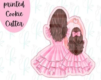 Mom and Little Girl Cookie Cutter